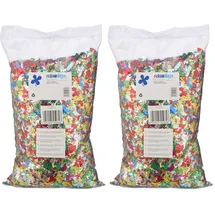 Relaxdays Konfetti Großpackung 1 kg mehrfarbig
