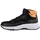 Finn Comfort Daytona Schwarz/Arancia - sportlicher Schnürschuh - Marken, Schwarz, leder (nappaseda/nubuk/diesel) für Damen, schwarz, Größe 39