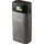 VOLTCRAFT VC-PBP3011PS Powerbank 40000 mAh USB PD 3.0 LiPo Silber (matt) Statusanzeige