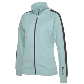 bench. loungewear Sweatjacke Damen mint-schwarz Gr.40/42