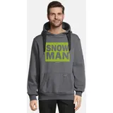 salzhaut Hoodie HEFF - SNOWMAN Grau XL