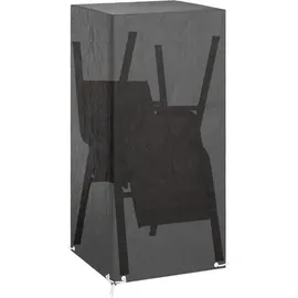 vidaXL Gartenstuhl Abdeckung 75 x 70 x 140 cm Schwarz