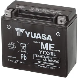 YUASA YTX20L 18 Ah 270 A