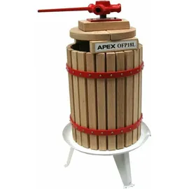Apex Digital Apex - Obstpresse 18 Ltr Incl 2 X Netz Maischepresse 55322 Weinpresse Apfelpresse Saft