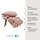 SCHIESSER Laura Uni Hellrosa 135 x 200 cm + 80 x 80 cm