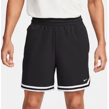 Nike Herren DNA 6in Shorts, Black/White/White, S