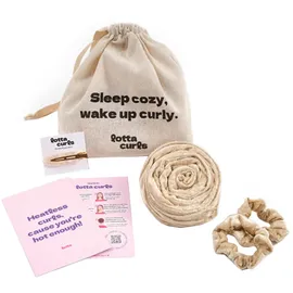 lotta curls Lockenband Shiny Beige