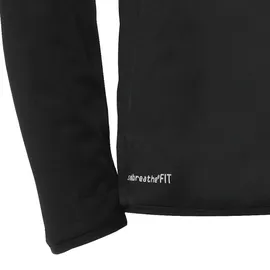 Uhlsport Essential 1/4-Zip Trainings-Top schwarz/weiß 140