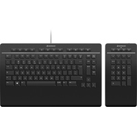 3DConnexion Keyboard Pro with Numpad Tastatur USB - Bluetooth