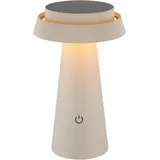 OTTO home Solarleuchte wetterfest 23,0 cm Ø:14,0 cm inkl. Touchdimmer beige