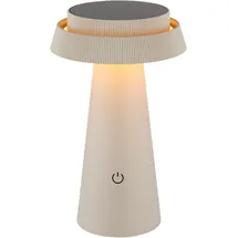OTTO home Solarleuchte wetterfest 23,0 cm Ø:14,0 cm inkl. Touchdimmer beige