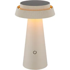 OTTO home Solarleuchte wetterfest 23,0 cm Ø:14,0 cm inkl. Touchdimmer beige
