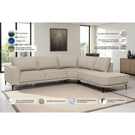 OTTO home Eckcouch Chenille 2-Sitzer Grün