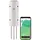 Luminea Home Control Smarter,ZigBee-Boden-Feuchtigkeits-&Temperatursensor & Zigbee Gateway
