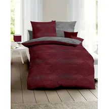 KAEPPEL Ikat Rot 155 x 220 cm + 2 x 80 x 80 cm