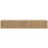 Selsey Nolie - TV-Hängeboard 2-türig, Eichenholzoptik, 175 cm