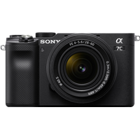 Sony Alpha 7C (28 - 60 mm, 24.20 Mpx, Vollformat), Kamera, Schwarz