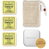 Störtebekker Shaving Accessories Störtebekker Festes Shampoo Citrus 3 x 100 g