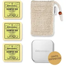 Störtebekker Shaving Accessories Störtebekker Festes Shampoo Citrus 3 x 100 g