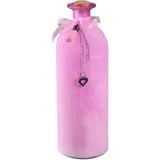 Ambiente Haus Dekovase Deko-Flasche - rosa L (1 St) rosa