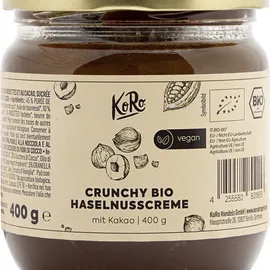 Koro Bio Crunchy Hasenusscreme Kakao 400G
