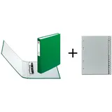 Herlitz Ringbuch DIN A5 2-Ringe Grün