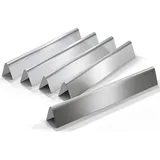 GFTIME Grillrost 49,5 x 32,5 cm Edelstahl/Gusseisen Silber