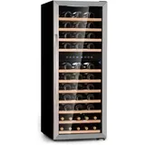 Klarstein Vinamour 73 Duo Weinkühlschrank 2 Zonen 192 L/73 Flaschen 5-18°C Touch