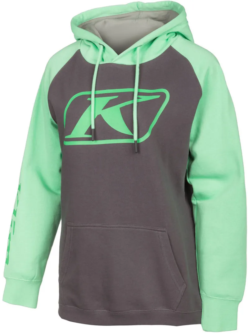 Klim Kute Corp Dames Hoodie, grijs-groen, XS Voorvrouw