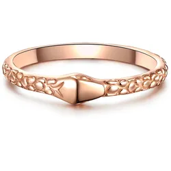 Glanzstücke München Ring Schlangenkopf Sterling Silber in Roségold Ringe   Damen 