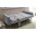 deinbett Schlafsofa mit Bettkasten Fjord ¦ grau ¦ Maße (cm): B: 226 H: 88 T: 90.0