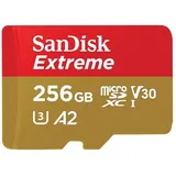 U3 A2 + SD-Adapter 256 GB