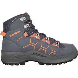 Lowa Kinder Kody Evo GTX Mid Wanderstiefel, 32 - STAHLBLAU/ORANGE