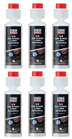 6X LIQUI MOLY SCR Anti-Kristall Additiv Konzentrat für Dieselmotoren 250ml 21898