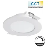 Mundotec LED Panel 6W rund Kunststoff
