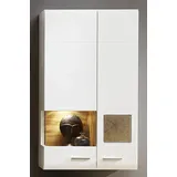 Innostyle Hängevitrine Fun Plus 80 x 136 x 37 cm Weiß
