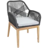 MCW Gartenstuhl H56b Grau, hellgrau