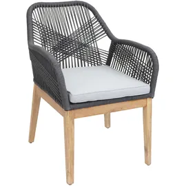 MCW Gartenstuhl H56b Grau, hellgrau