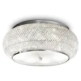 Ideal Lux Pasha 10 E14 rund Chrom