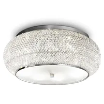 Ideal Lux Pasha 10 E14 rund Chrom