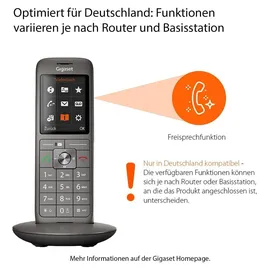 Gigaset CL660 anthrazit / schwarz