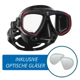 Scubapro Tauchmaske Zoom inkl. opt. Gläser - montiert