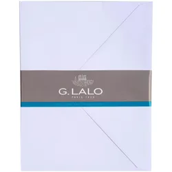 G.Lalo 10x Lalo, Umschlag 128x172mm Diploma, Vélin de France - Weiß 19001L