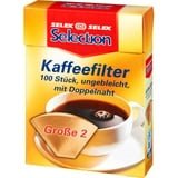 Selection Papierfilter Selection Kaffeefilter Größe 2 100 Stück