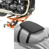 Set: Motorrad Hebebühne Midlift XL bis 500kg orange ConStands mit Motorrad Gel Sitzkissen S Komfortkissen universal sw