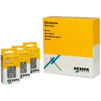 Gesipa Blindniete (Ø x L) 4 mm x 10 mm Aluminium/Edelstahl 100 Stück