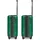 bergpfeil Travel 4-Rollen Cabin 55 cm / 44 l grün