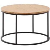 KADIMA DESIGN Braun Eiche 70 x 70 x 45 cm
