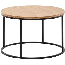 KADIMA DESIGN Braun Eiche 70 x 70 x 45 cm