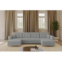 Altdecor Ecksofa in U-Form mit Schlaffunktion und Bettkasten APOL-U